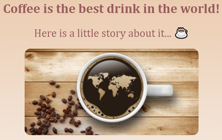 coffee website